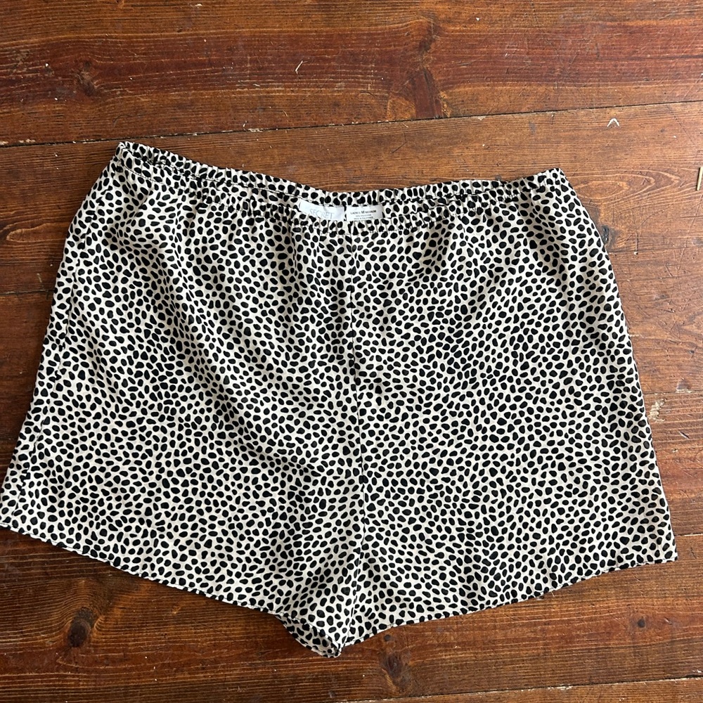 Secret Treasures Leopard Print Shorts